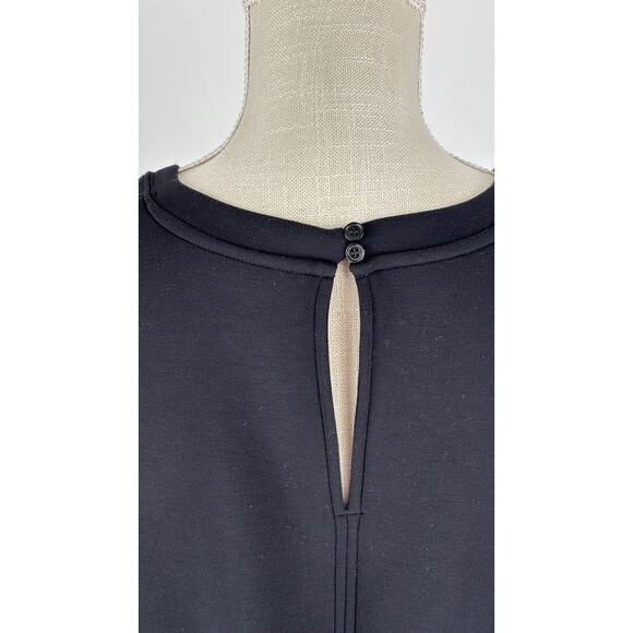 Spanx AirEssentials Cap Sleeve Cinched Jumpsuit Womens Size Large Black - Picture 9 of 11